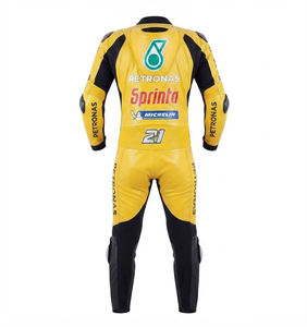 Combinaison de moto en cuir sur mesure de qualité supérieure MotoCP Racing 1 pièce, équipement de conduite avec bosse niveau 2 CE, fabriquée sur mesure - Product Image 2