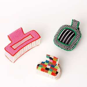 Pinza para el pelo decorativa hecha a mano con cuentas de semillas, accesorio de moda para el cabello, pinza para el pelo con cuentas únicas, estilo elegante con cuentas de semillas - Product Image 3