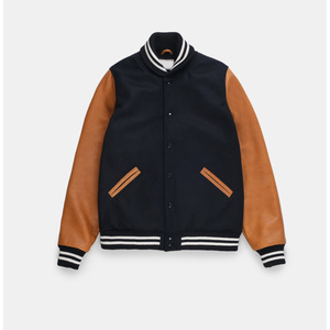 แจ็คเก็ตวาร์ซิตี้ทันสมัยสำหรับผู้ชาย ดีไซน์สไตล์วิทยาลัย ให้ความอบอุ่นและสวมใส่สบาย เหมาะสำหรับฤดูหนาวและสตรีทแวร์ - Product Image 1