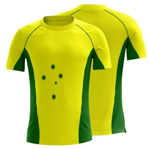T-shirt décontracté tricoté pour homme, rouge, à manches courtes, col en V, double boutonnage, imprimé par transfert thermique, 100 % coton respirant, été - Product Image 5
