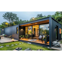 Maisons miniatures haut de gamme, maisons modulaires contemporaines pour un style de vie minimaliste, vie urbaine, retraites de fin de semaine et modernité