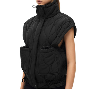 เสื้อกั๊กพัฟเฟอร์ทรงบับเบิ้ลแบบไม่มีแขนสำหรับฤดูใบไม้ผลิปี 2025 ผลิตตามสั่ง สีตามต้องการ ไซส์พลัส ผ้าแคนวาส เป็นมิตรกับสิ่งแวดล้อม กันน้ำ ระบายอากาศได้ดี สวมใส่สบาย - Product Image 5