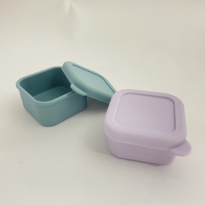 Food Grade 3oz Silicone <b>Storage</b> Containers, Reusable Leak Proof Sauce Cups, Meal Prep,Snack Containers, Microwave DishwasherSafe - Product Image 3