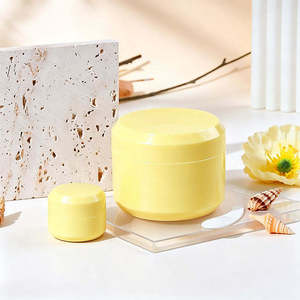 Plastic Cosmetic Cream Jar (5-100g) - Sealed Wide-Mouth <b>Container</b>; Heat-Resistant PP <b>Small</b> Jar - Product Image 4