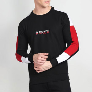 Sweat-shirt oversize pour homme, vêtements de mode streetwear, vente en gros, sweat-shirts décontractés d'hiver pour la vente en ligne, couleur contrastée - Product Image 5