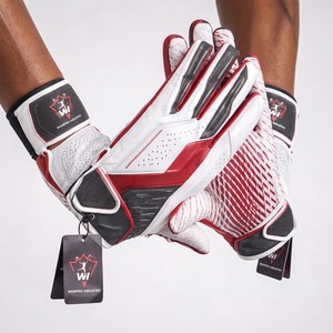 American Football <b>Gloves</b> for Men and Youth, Sticky Grip Performance Receiver <b>Gloves</b> for Training and Game Day Use - Product Image 6