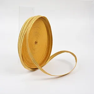 Bordure en dentelle tressée dorée en fil de bulion faite à la main pour uniformes de cérémonie, style vintage traditionnel, largeur personnalisable pour chapeaux - Product Image 1