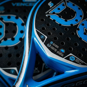 <span class=keywords><strong>Raquette</strong></span> de <span class=keywords><strong>padel</strong></span> en fibre de verre, design léger et contrôlé, avec emballage personnalisé, service OEM pour les commandes en gros - Product Image 4