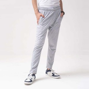 <b>Men's</b> Gray Cotton Sweatpants <b>Elastic</b> Waist Side Pockets Casual Autumn Wear <b>Men's</b> Clothing Pants <b>Trousers</b> Low MOQ - Product Image 1