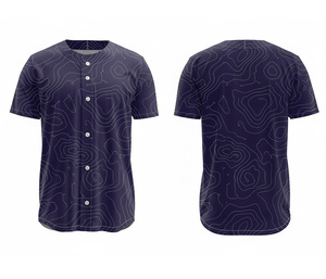 เสื้อเบสบอลแบบกำหนดเองสำหรับเยาวชนและผู้ใหญ่ – ชุดยูนิฟอร์มแบบซับลิเมชั่นเต็มตัวพร้อมโลโก้และหมายเลขแบบกำหนดเอง |   ฐานผ้าโพลีเอสเตอร์ที่ระบายอากาศได้ดี - Product Image 5