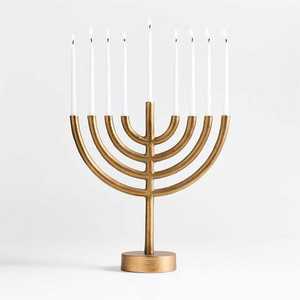 Menorah con Estrella de David Estilo Judío para el Hogar, Villas, Decoración de Mesa, Portavelas de Hanukkah - Product Image 5