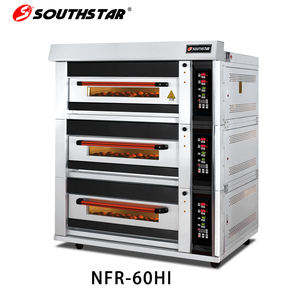 Nouveau four à gaz Southstar avec distribution uniforme de la chaleur, en acier inoxydable, 220V - Équipement de <span class=keywords><strong>boulangerie</strong></span> commercial, contrôle numérique - Product Image 1