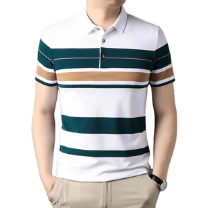 Camiseta Polo de Algodón para Hombre, Talla Grande, Camisetas Polo Casuales Personalizadas, Camisetas Polo de Manga Corta 100% Algodón para Hombre - Product Image 3