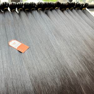Extensiones de cabello humano liso de hueso crudo alineado con cutícula vietnamita virgen 100%, pelucas sin procesar de grado 12 de alta calidad asequibles - Product Image 4