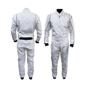 Combinaison de moto pour homme à manches longues, noire et orange, coupe-vent, pour l'hiver - Product Image 2