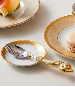Ensemble de couverts Royal Dragon Handle en acier inoxydable, couteau, fourchette, cuillère, finition miroir haute brillance, vaisselle durable pour les occasions de mariage - Product Image 3