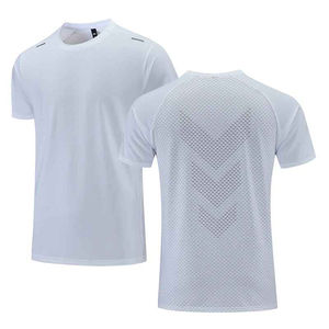 Camiseta Deportiva para Hombre, Corte Ajustado, Transpirable, con Tejido de Punto, Secado Rápido y Ligera para Ejercicio - Product Image 5
