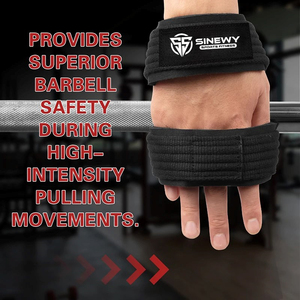 Ceinture de sécurité respirante en néoprène avec logo personnalisé Sinewy, antidérapante, réglable, protège-paume pour la musculation, l'entraînement sportif et la musculation - Product Image 5