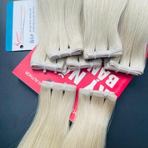 Tendencia Actual 2026: Cabello Virgen Humano con Trama Invisible Genius Weft, Aspecto Lujoso, Cabello Vietnamita Natural en Paquetes - Product Image 1