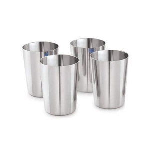 Juego de vasos de acero inoxidable de doble pared de primera calidad, con aislamiento y acabado pulido espejo, para bebidas frías y calientes. - Product Image 2