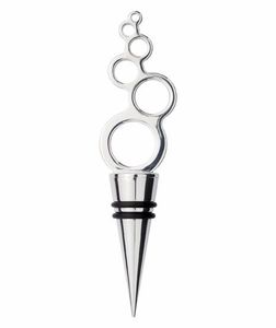 Bouchon de bouteille de vin en acier inoxydable de qualité supérieure, réutilisable, résistant aux fuites, pour la maison, le restaurant, l'hôtel, le bar - Product Image 1