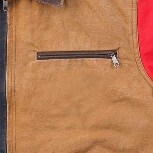 Vestes de travail en toile imperméables, respirantes et coupe-vent, style streetwear, pour hommes, avec broderie de logo personnalisé, pour l'extérieur, vente en gros - Product Image 3