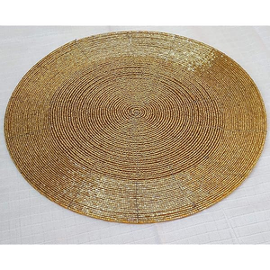 Napperons de luxe perlés personnalisés – Tapis de table tendance sur mesure pour café et salle à manger – Prix imbattable - Product Image 2