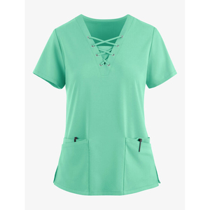 Custom High Quality Unisex Medical Scrubs Hospital Uniforms for Dental Surgery Use with OEM Service Breathable Scrub Suits - Product Image 2