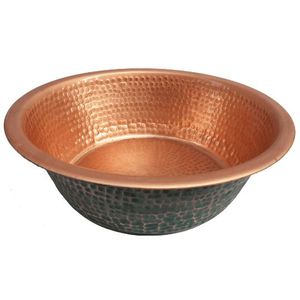 Bol de pédicure en cuivre élégant pour le bien-être, alliant artisanat traditionnel et exigences modernes des soins de spa, efficace - Product Image 4