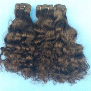 ผมต่อแบบเวฟท์ 100% แท้จากอินเดีย คุณภาพพรีเมียม  ขนาด 10-34 นิ้ว - Product Image 1