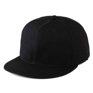 WARPRO INDUSTRY Gorra Unisex Negra de Lona 100% Algodón, 6 Paneles, Cierre a Presión, Impresión Serigráfica, Ajustable, Casual, para Exteriores - Product Image 1