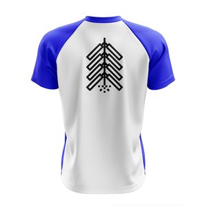 Fournisseur OEM de t-shirts pour hommes à col en V, haute qualité, respirants, séchage rapide, sur mesure, vente en gros à prix avantageux, 100% polyester. - Product Image 2