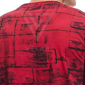 เสื้อยืดคุณภาพสูง ทรงปกติ ผ้าฝ้าย 100% สวมใส่สบาย สีพื้น เป็นมิตรกับสิ่งแวดล้อม แห้งเร็ว คอลเลคชั่นฤดูร้อน สำหรับผู้ชาย คุณภาพสูง - Product Image 5