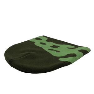 Gorros con puños de invierno para hombre con forro polar de punto acanalado acrílico con logotipo personalizado de MOQ bajo bordados a mano con parche de goma - Product Image 4