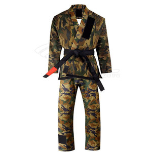 Traje de Jiu Jitsu Brasileño de Diseño Clásico, Grado Profesional, con Pantalones de Algodón Resistentes - Product Image 1