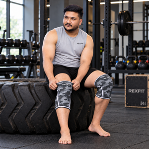 Private Label <b>Knee</b> Sleeves for Powerlifting Gym Workout Squats Fitness <b>Compression</b> <b>Support</b> OEM ODM Supplier - Product Image 5