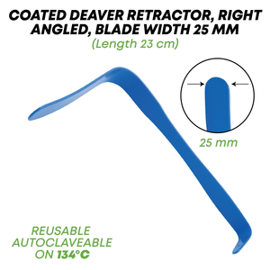 Retractor de Deaver Aislado de Ángulo Recto 23 cm, Instrumentos Quirúrgicos Alemanes de Mahfooz Instruments - Product Image 4