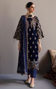 Luxury Women Festive Suits Evening <b>Dresses</b> Wedding Wear Handcrafted Embroidery Custom Design Size Color - Product Image 2