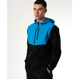 Ensemble de survêtement bleu pour homme, vêtements de sport, jogging, ensemble deux pièces, survêtement uni - Product Image 2