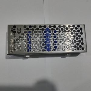 ถาดใส่เครื่องมือผ่าตัด/ทันตกรรม สแตนเลสสีเงินคุณภาพสูง สำหรับฆ่าเชื้อแบบแมนนวล - Product Image 6