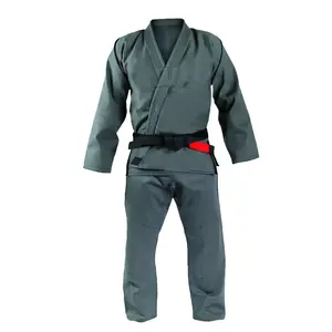 Kimono blanc de Jiu-Jitsu BJJ personnalisé de marque professionnelle haut de gamme pour hommes, uniforme de Jiu-Jitsu brésilien, vêtements d'arts martiaux de haute qualité - Product Image 6