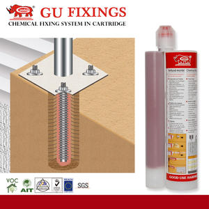 GOOD USE GU-500 Resina Epoxi Pura, Anclaje Químico 400/585ml, Alta Resistencia para Inyección en Hormigón, Mortero, Fijación Estructural de Alta Carga - Product Image 3