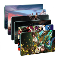 Tapis de souris en verre micro-gravé pour configurations PC haut de gamme et salons d'e-sport avec dimensions et logo personnalisés