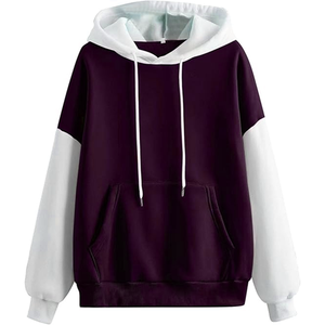 Sudadera Unisex de Color Sólido, Estilo Minimalista, Etiqueta Personalizada, Fabricante OEM ODM para Marcas - Product Image 1