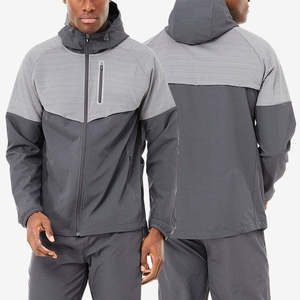 Men's Waterproof Windbreaker <b>Jacket</b> Lightweight Hooded Outdoor Sports Rain Coat Casual Breathable Hiking <b>Running</b> Softshell Coat - Product Image 1