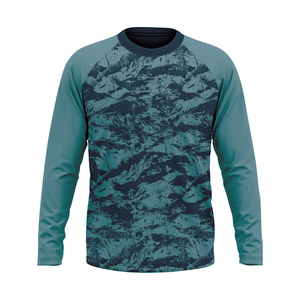 Camisa de Pesca para Hombre, Manga Larga, Transpirable, de Secado Rápido, Protección UV, Jersey de Pesca Sublimado, Servicio OEM al por Mayor - Product Image 5