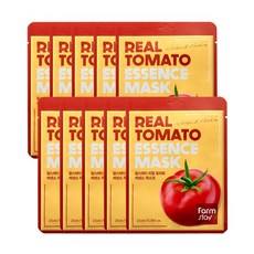 Maschera Viso Sconto con Essenza di Pomodoro Reale, Confezione da 10 Pezzi, Idratante con Ingredienti Erboristici, Senza Confezioni Singole - Product Image 1