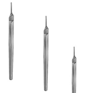 Manche de scalpel Baron manuel de haute qualité, 130 mm de long, n° 3, acier chirurgical inoxydable, certifié CE, instruments réutilisables, fabricant - Product Image 1