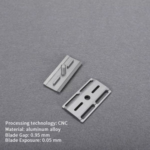 Maquinilla de Afeitar Profesional de Alta Calidad para Hombre, Maquinilla de Afeitar de Doble Filo CNC, Mango Antideslizante, Aleación de Aluminio Ligera de 15 g, Ecológica - Product Image 6