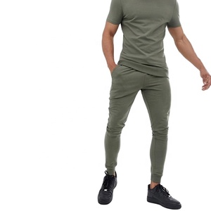 Custom Made Men's Body Fit Slim Fit Active Gym Tracksuit Men's Pullover Active Sweatsuit - Product Image 1